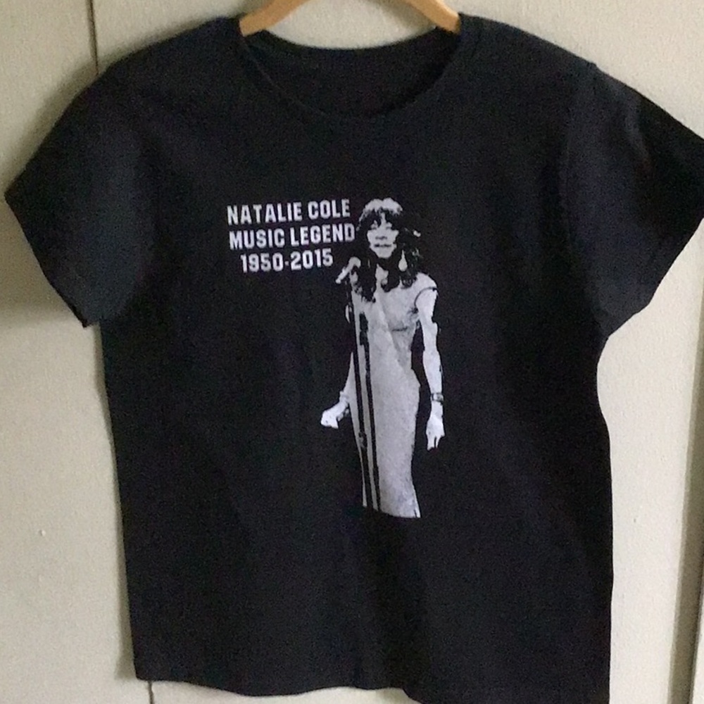 Natalie Cole Tee Shirt New No Tags - Picture 1 of 1